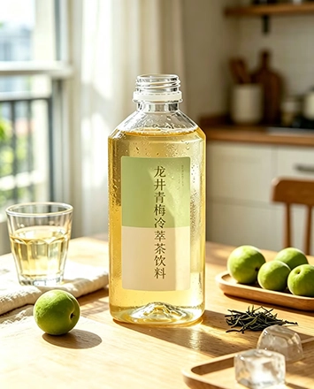 Longjing Green Tea & Green Plum Cold Brew Beverage