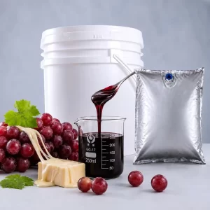 Grape Cheese Juice Syrup