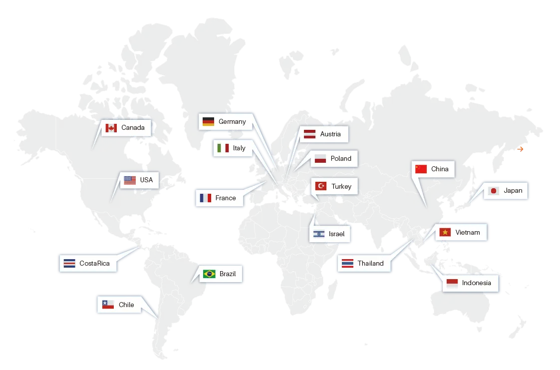 Global Supply Map
